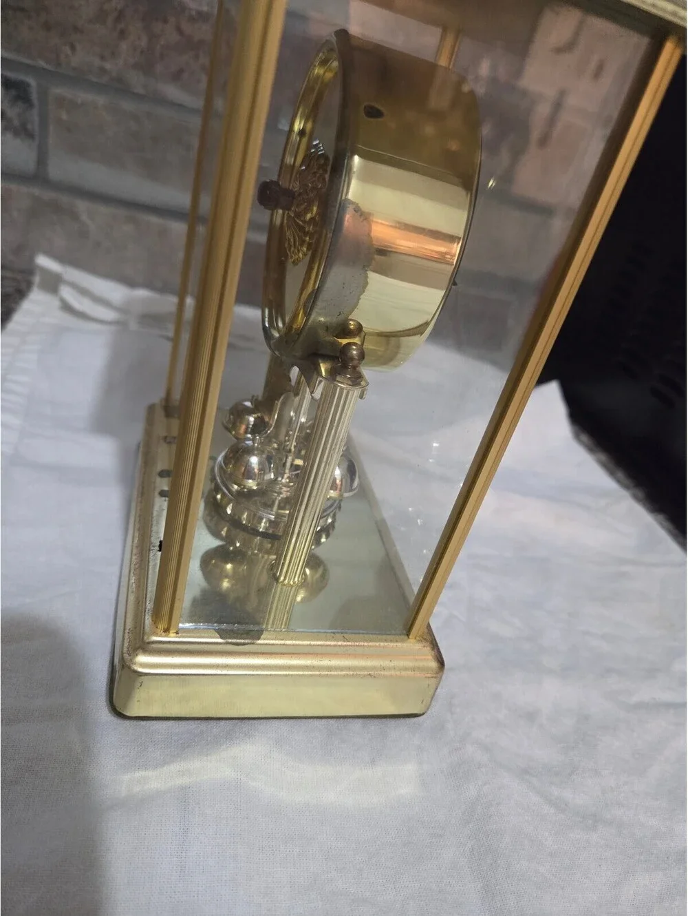 VTG Elgin Mantel Clock- broken
